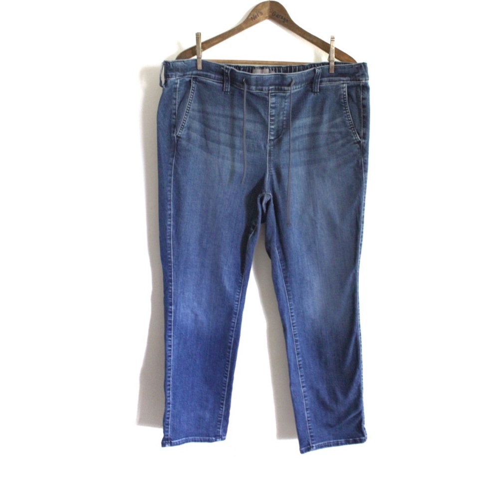 Torrid Plus Size Denim Joggers Size 2 Regular Preowned
